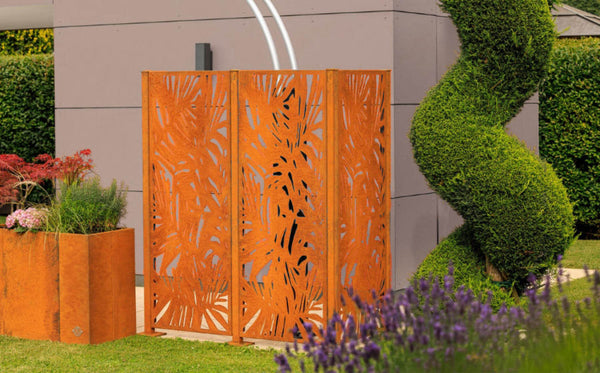 Sichtschutz Tanaro | Cortenstahl