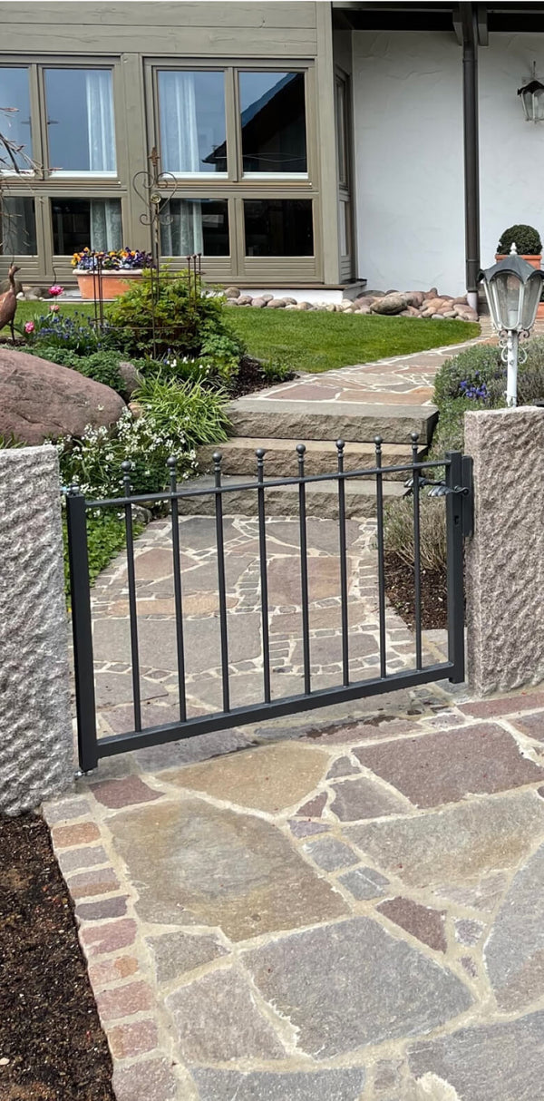 Gartentor Ancona | Pulverbeschichtet Anthrazit