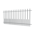 Zaun Perugia | Pulverbeschichtet RAL 7016 Anthrazitgrau